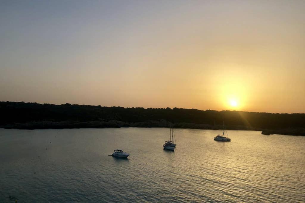 Miravent Terraza Y Jardin Frente Al Mar Menorca Apartamento Fornells  Exterior foto