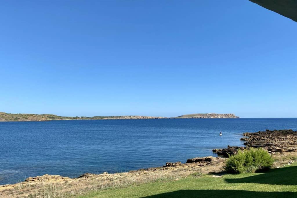 Miravent Terraza Y Jardin Frente Al Mar Menorca Apartamento Fornells  Exterior foto
